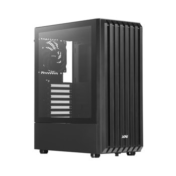 Кутия A-data XPG Valor Storm, ATX/mATX/Mini-ITX, 2x USB 3.2 Gen 1, 4x 120mm вентилатора, с прозорец, черна, без захранване | JAR Computers A-data XPG Valor Storm VALORSTORMMT-BKCWW
