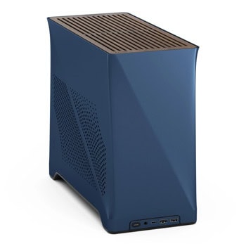 Кутия Fractal Design Era 2, ITX, 1x USB 3.2 Gen 2x2 Type-C, 2x USB 3.0, 2x 120mm PWM вентилатора, синя, без захранване | JAR Computers Fractal Design Era 2 Midnight Blue FD-C-ERA2N-03