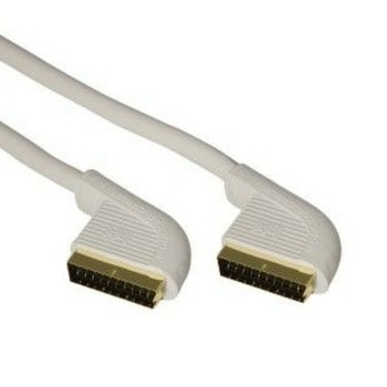 Кабел Monster V100SC-1M, от SCART(м) към SCART(м), 1m, бял | JAR Computers Monster Scart-Scart V100SC-1M