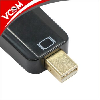 Преходник VCom CA334, от Mini DisplayPort(м) към HDMI(ж), черен | JAR Computers VCom CA334 Mini DisplayPort(м) към HDMI(ж)