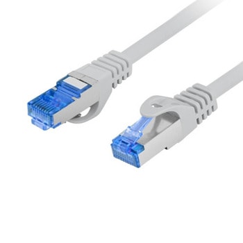 Пач кабел Lanberg PCF6A-10CC-0500-S, S-FTP, Cat.6a, 5m, сив, Fluke Passed | JAR Computers Lanberg PCF6A-10CC-0500-S