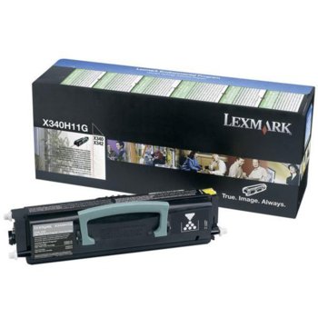 КАСЕТА ЗА LEXMARK X 342 - Return program cartridge - P№ X340H11G - заб.: 6000k | JAR Computers КАСЕТА ЗА LEXMARK X 342 - Return program