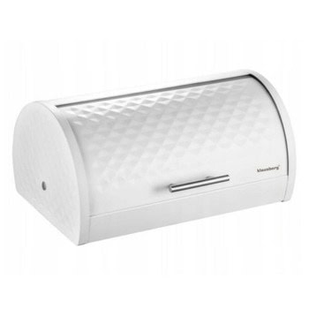 Кутия за хляб Klausberg KB 7541, метална, бяла | JAR Computers Klausberg KB 7541