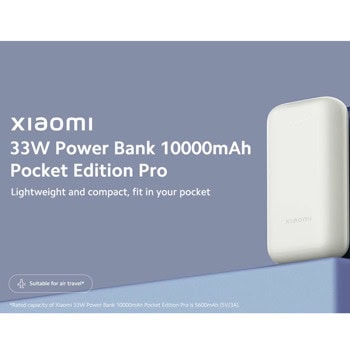 Xiaomi 33W Power Bank 10000mAh Integrated Cable Ta