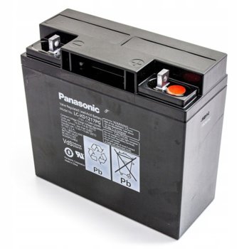 Акумулаторна батерия Panasonic LC-XD1217PG, 12V, 17Ah, VRLA | JAR Computers Panasonic LC-XD1217PG 12V 17Ah
