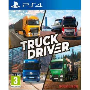 Игра за конзола Truck Driver, за PS4 | JAR Computers Truck Driver PS4