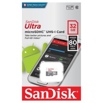 SanDisk MICRO SD ULTRA 32GB SDSQUNS-032G-GN3MN