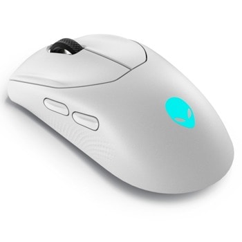 Мишка Alienware AW720M, оптична (26000 dpi), безжична/жична, 8 бутона, USB, Bluetooth, сребриста | JAR Computers Alienware AW720M