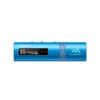 MP3 плейър Sony NWZ-B183F, 4GB, син