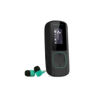 MP3 Плейър Energy Sistem Clip Bluetooth, eквилайзер, Зелен image