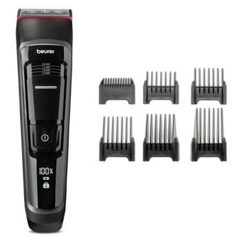 Машинка за подстригване Beurer MN5X, нож от неръждаема стомана, LED дисплей, до 270 минути време на работа, черна | JAR Computers Beurer MN5X 100.58