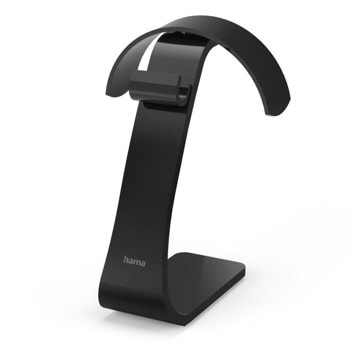 Поставка за слушалки HAMA 184158, подложки за противоплъзгащ ефект, черна | JAR Computers Поставка за слушалки HAMA 184158