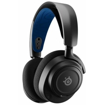 Слушалки SteelSeries Arctis Nova 7P, безжични, Bluetooth, Wi-Fi, гейминг, микрофон, Nova Acoustic System, 360° аудио пространство, контрол на звука, до 38 часа време на работа, черни | JAR Computers SteelSeries Arctis Nova 7P 61559