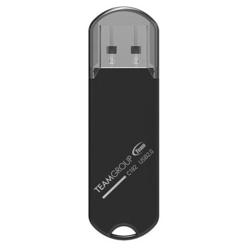 Памет 16GB USB Flash Drive, Team Group C182, USB 2.0,черна | JAR Computers USB памет Team Group C182 16GB USB 2.0 Черна