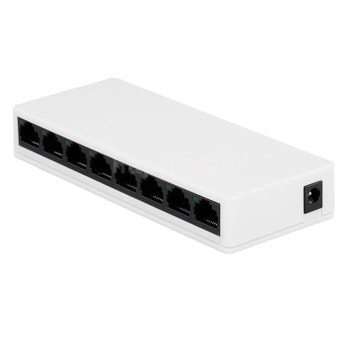 Суич LV-SW08, 100Mbps, 8 порта, 8x 10/100 Mbps RJ45 | JAR Computers LV-SW08 34667645
