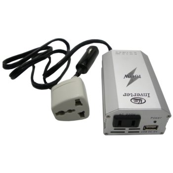 Adapter 12V->220V, & USB DC 5V, 150W