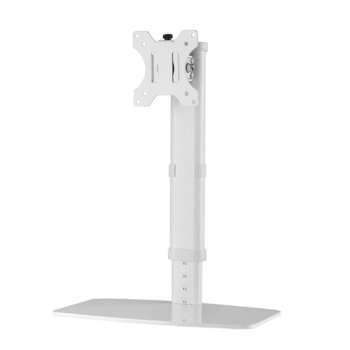 Стойка за монитор NewStar FPMA-D890WHITE, за плот, за екрани от 10" до 30", VESA до 100 x 100, макс. тегло до 6кг., регулируема, бяла | JAR Computers NewStar FPMA-D890WHITE