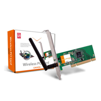 Canyon CNP-WF511 54Mbps PCI Wireless Adapter