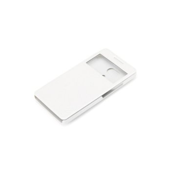Поликарбонатов протектор Rock Excel Flip за Huawei Honour 3, бял | JAR Computers Rock Excel Flip Case Preview White