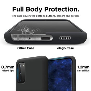 Elago Silicone Galaxy S20 EGS20SC62-BK