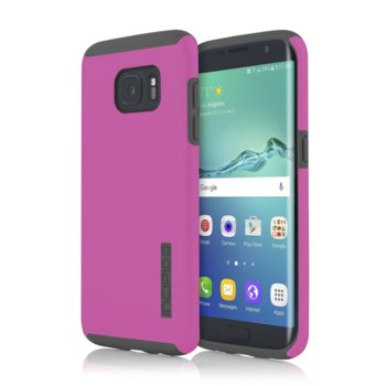 Хибриден кейс Incipio Dual Pro Case, Galaxy S7 Edge, удароустойчив, розов | JAR Computers Incipio Dual Pro Case SA-745-PKG