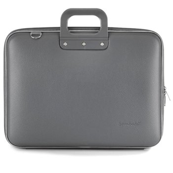 Чанта за лаптоп Bombata Maxibombata Classic charcoal, до 17" (43.18 cm), сива | JAR Computers Bombata Maxibombata Classic characoal E00651-16