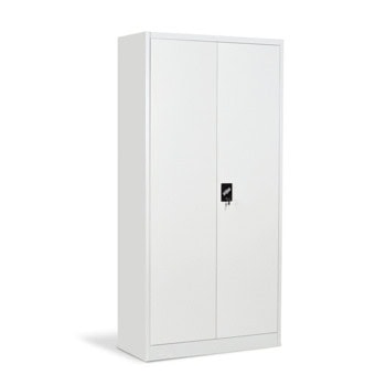 Метален шкаф Carmen CR-1235 E J 90, 4x рафтове, прахово боядисан, метален, заключване на вратите, товаропоносимост на един рафт 40kg, светлосив | JAR Computers Carmen CR-1235 E J 90 - сив