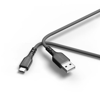 Кабел Hama uRage USB uFlex, от USB A(м) към USB C(м), 2.2m, черен | JAR Computers Hama uRage USB uFlex USB-A m to USB-C m 219820