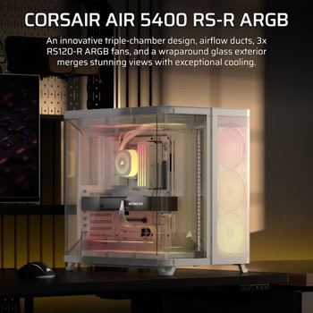 corsair air 5400 rs-r white | JAR Computers corsair air 5400 rs-r white
