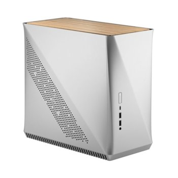 Кутия Fractal Design Era, ITX, 1x USB 3.1 Gen2 Type C, 2x USB 3.0, сребриста, без захранване | JAR Computers Fractal Design Era ITX Silver FD-CA-ERA-ITX-SI