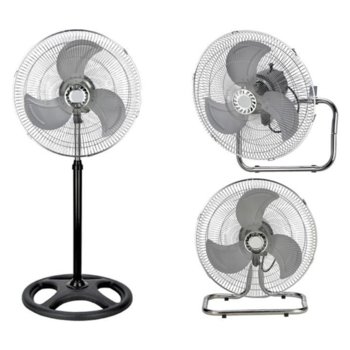 Настолен вентилатор Sapir SP 1760 M16-3, 3 скорости нa мoщнocттa, 40 см. диаметър, 55W, черен | JAR Computers Sapir SP 1760 M16-3