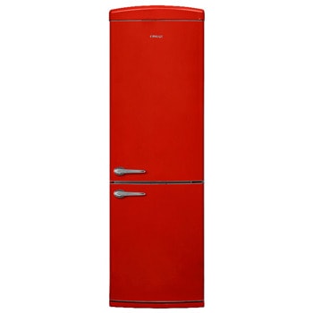 Хладилник с фризер Finlux FXCARE 37301, клас F, 331 л. общ обем, свободностоящ, 313 kWh/годишно, червен image