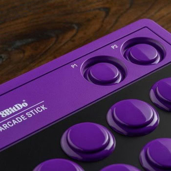 8bitdo arcade stick лилав | JAR Computers 8bitdo arcade stick лилав