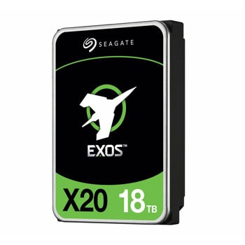 Твърд диск 18TB, Seagate Exos X20, SAS 12Gb/s, 7200 rpm, 256MB кеш, 3.5" (8.89 cm) | JAR Computers Seagate 18TB Exos X20 ST18000NM000D
