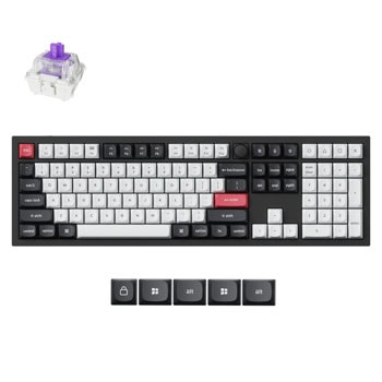 keychron q6 he qmk gateron switch black
