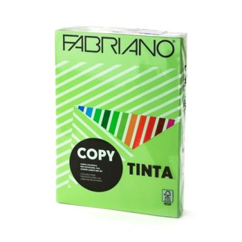 Копирна хартия Fabriano Copy Tinta, A4, 80 g/m2, тревистозелена, 500 листа | JAR Computers Fabriano Copy Tinta, A4, 80 g/m2, тревистозелена,