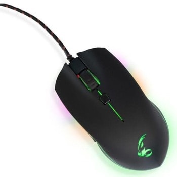 Мишка MediaRange MRGS201, оптична (4 000 dpi), USB, черна, 6 бутона, 60 IPS, RGB подсветка, гейминг | JAR Computers MediaRange MRGS201