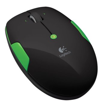 Мишка Logitech Wireless Mouse M345 Lime, безжична, оптична, компактен USB приемник | JAR Computers Logitech Wireless Mouse M345 Lime