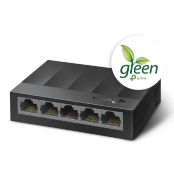 Суич TP-Link LS1005G, 1000Mbps, 5x 10/100/1000Mbps | JAR Computers TP-Link LS1005G