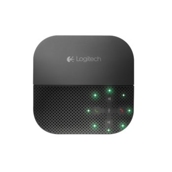 Конферентена тонколона за мобилни устройства Logitech P710e, 1.0, Bluetooth, 3.5mm жак, USB, черна image