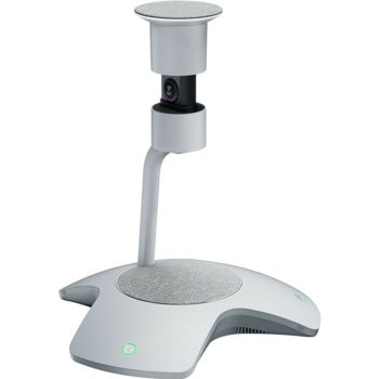Видеоконферентна камера YealinkSmartVision 60 (1303130), микрофон, 10K панорамна камера, 360° зрително поле, USB, бяла | JAR Computers Yealink SmartVision 60 1303130