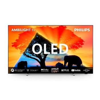 Телевизор Philips 55OLED769/12, 55" (139.7cm) 4K/UHD OLED Smart TV, HDR10+, 120Hz, Dolby Vision, Dolby Atmos, Ambilight, DVB-T/T2/T2-HD/C/S/S2, Wi-Fi, Bluetooth, 4x HDMI, 2x USB | JAR Computers Телевизор Philips 55OLED769/12