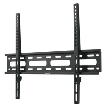 Стойка за телевизор Hama 220811, за стена, за екрани от 37" до 75", VESA до 600x400, до 40 кг, черна | JAR Computers Стойка за телевизор Hama 220811