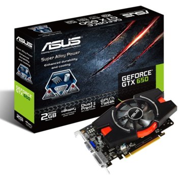 Видео карта GF GTX 650, 2GB Asus GTX650-E-2GD5, PCI-E 3.0, DDR5, 128bit, HDMI & DVI | JAR Computers GF GTX 650