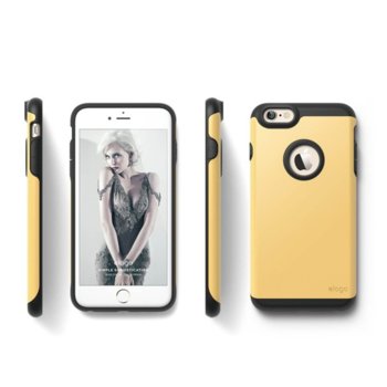 Elago S6P Duro Case за iPhone 6 (S) + ES6PDU-BKCY