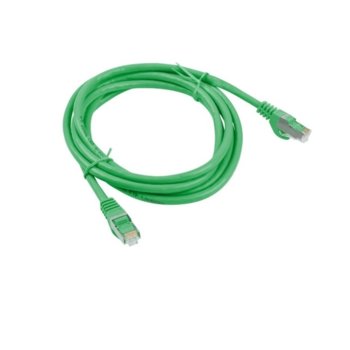 Lanberg patch cord CAT.6 FTP 3m, green