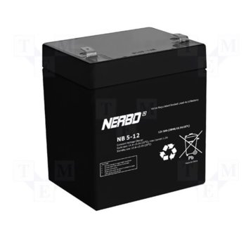 NERBO NB5-12 :: Акумулаторна батерия, 12 V, 5.0 Ah