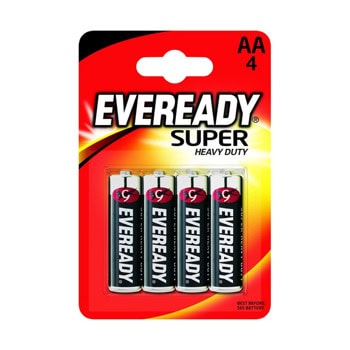EVEREADY Super Heavy Duty AA 4pcs E304388500