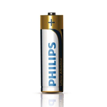 Батерии алкални Philips Ultra AA, 1.5V, 4 бр.