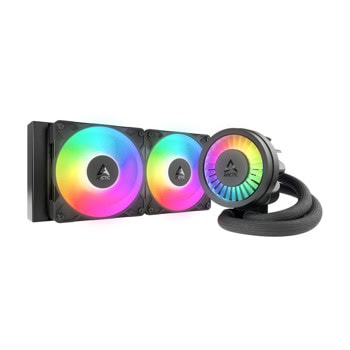 Водно охлаждане за процесор Arctic Liquid Freezer III Pro 240 A-RGB Black, съвместимост със сокети Intel LGA 1851/1700 & AMD AM5/AM4 | JAR Computers Водно охлаждане Arctic Liquid Freezer III Pro 240